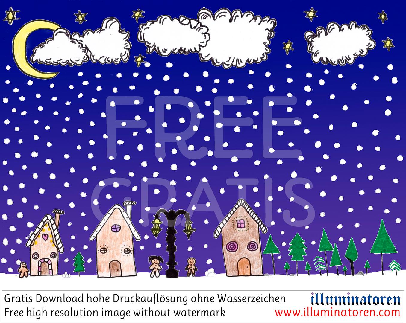 Weihnachten, 24. Dezember, X-Mas, Heiligabend, Christnacht, Zeichnung, Illustration, Druckaufloesung, Gratisbild, Illuminatoren, kirchliche Jugendarbeit, katholische Kirche, Pastoralraum meggerwald pfarreien, Horw, Christentum