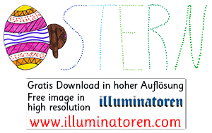 Ostern, Schrift Punkte Eier, Hase, Osterei, Zeichnung, Illustration, Druckaufloesung, Gratisbild, Illuminatoren, kirchliche Jugendarbeit, katholische Kirche, Pastoralraum meggerwald pfarreien, Horw, Christentum