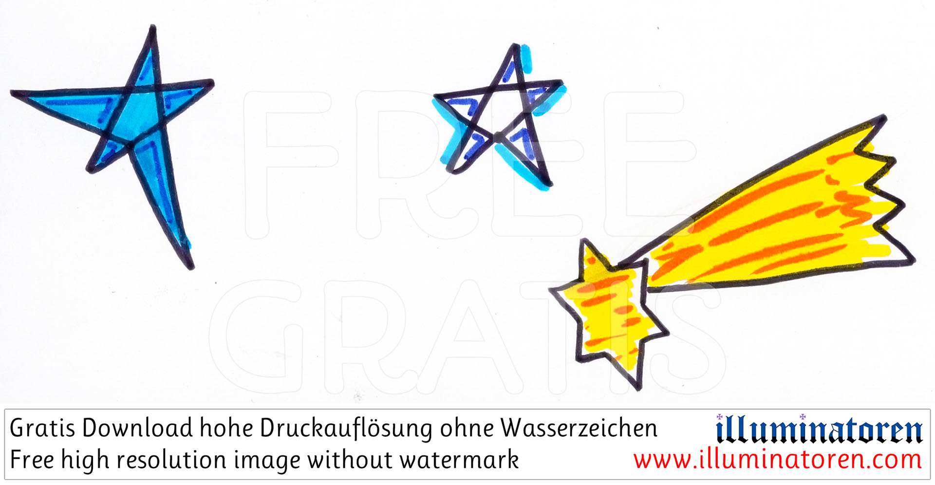 Stern von Bethlehem, Weihnachtsstern, Sterne, Weihnachten, 24. Dezember, X-Mas, Heiligabend, Christnacht, Zeichnung, Illustration, Druckaufloesung, Gratisbild, Illuminatoren, kirchliche Jugendarbeit, katholische Kirche, Pastoralraum meggerwald pfarreien,