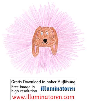 Osterhase, pink, seltsam, gruselig, Kopf, Comic, Cartoon, Clipart, Zeichnung, Bild, Kunst, Kuenstler, Christentum, Kirche